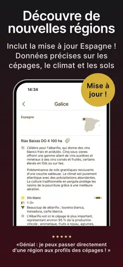 Capture d'écran de Profils De Vins & Cépages sur iPhone 2