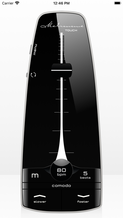 Metronome touch Screenshot