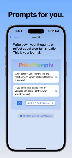 PridePapers: Reflect & Affirm screenshot 2