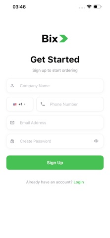 Bix Delivery iPhone screenshot