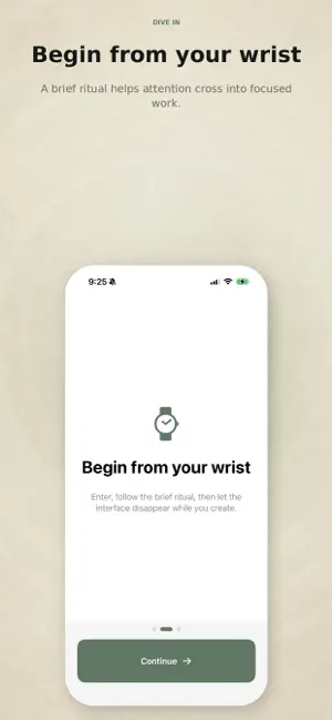 DIVE IN: Deep Work Ritual screenshot 2