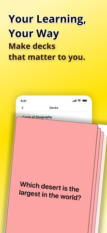 Study Memory Recall: Flashcard Screenshot 3 of 8