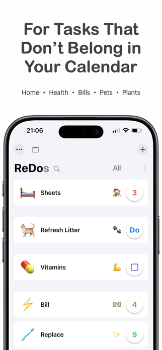 ReDo Loop: Recurring Tasks Screenshot 1 of 6