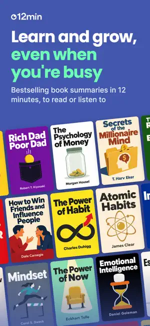 12min: Book Summaries Daily screenshot 1