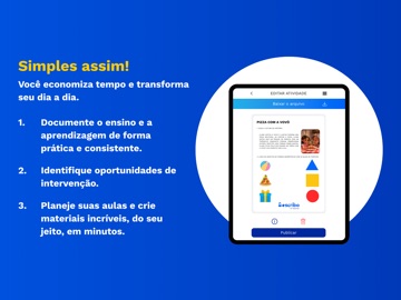 Escribo - Educação iPad screenshot