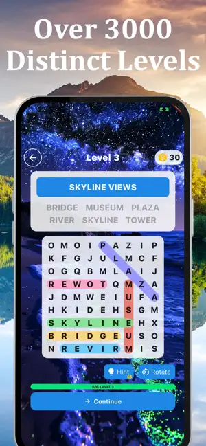 Relaxing Word Search: Harmony screenshot 2