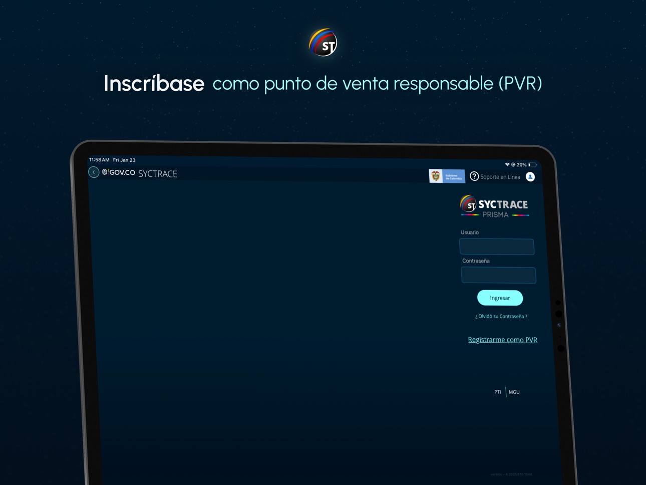 iPad screenshot