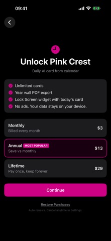Pink Crest screenshot