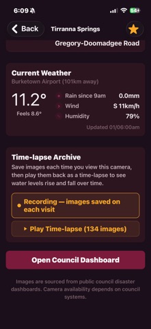 FloodCamsQLD screenshot