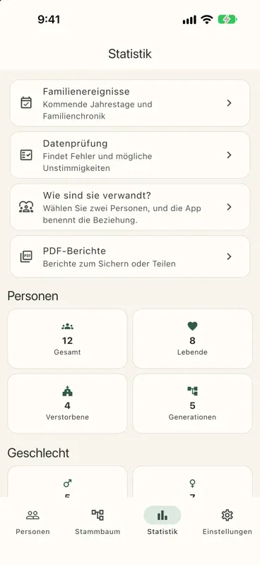 MonuTree - Stammbaum screenshot 6 of 7