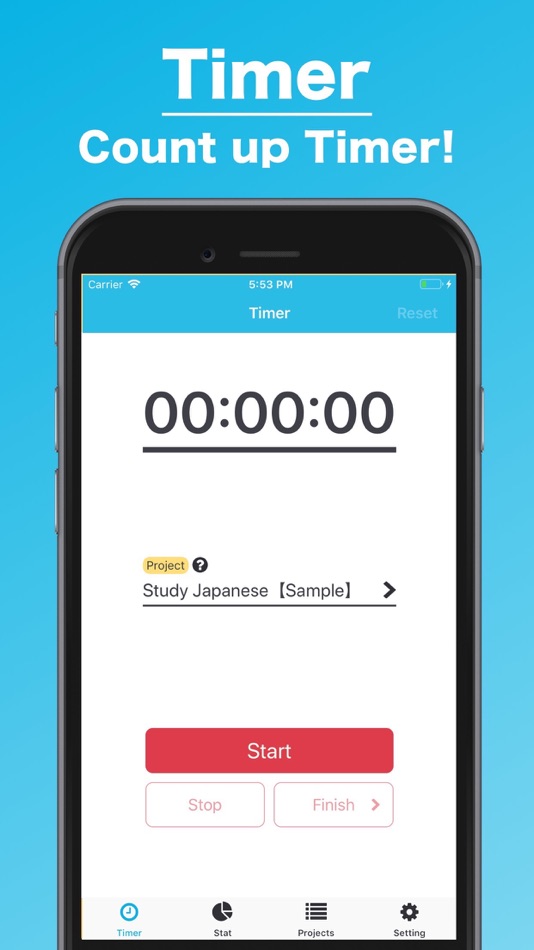 #1. Project Timer ~ Count works (iOS) 由: Kazuya Kobayashi