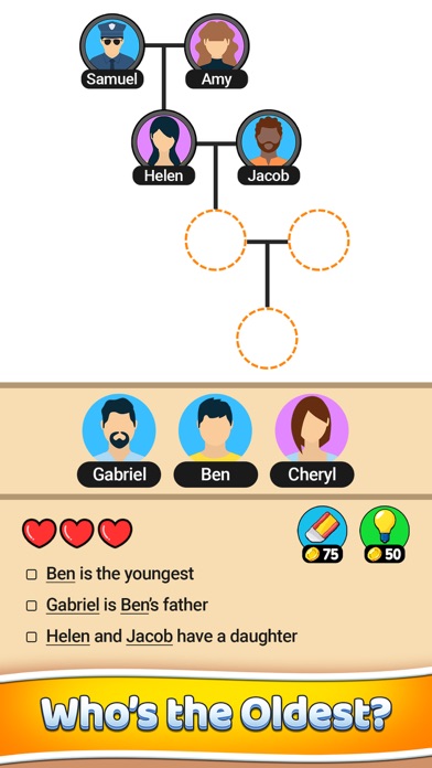 Family Tree! - Logic Puzzles Screenshot
