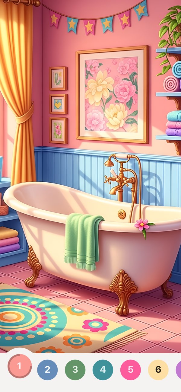 Chill Color - Paint by Number screenshot 2