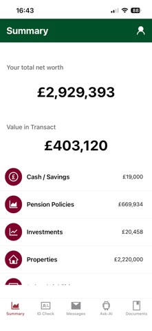 EB Wealth screenshot