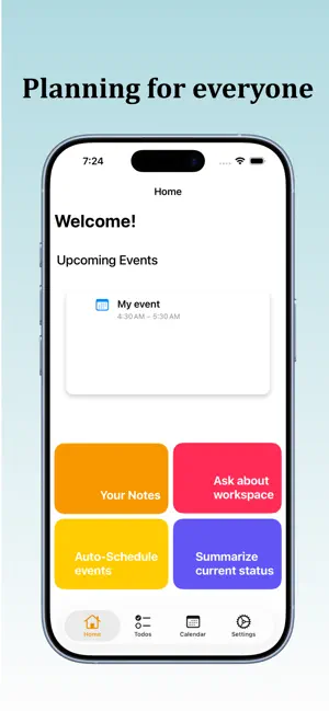 PlanEase screenshot 1
