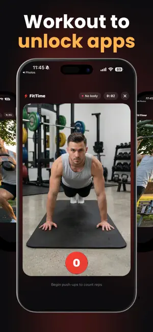 Push Up App Blocker Sweat Lock screenshot 2