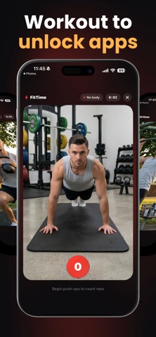 Push Up App Blocker Sweat Lock Screenshot 2 of 5