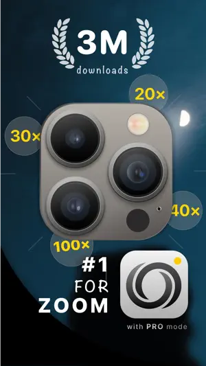 xZoom Cam - PRO Camera screenshot 1
