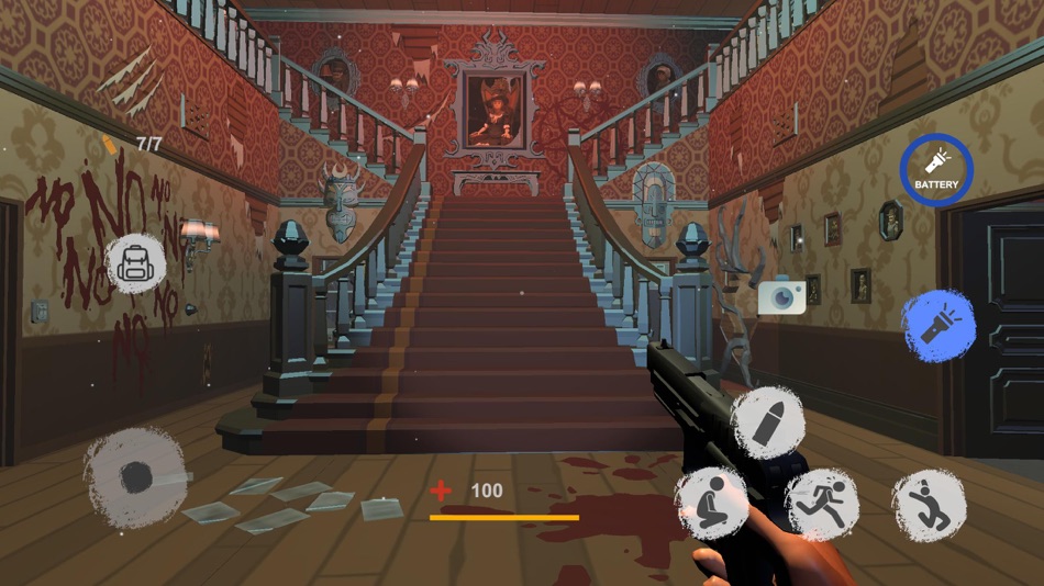 #5. Cursed Manor ghost horror game (iOS) 由: Mayank Bhoria