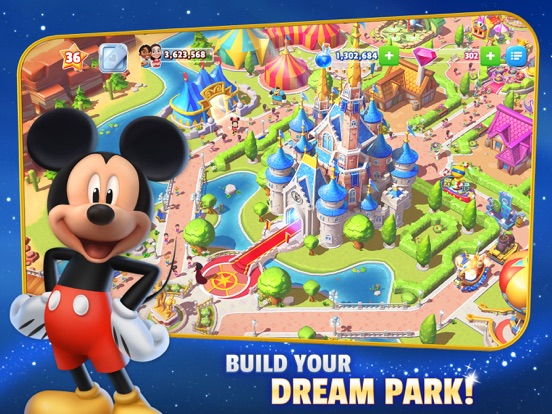 Disney Magic Kingdoms iPad app afbeelding 1