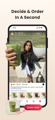 Foodie: Discover Food Near You iPhone screenshot