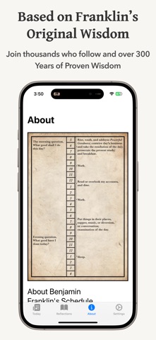 Ben Franklin Virtues & Journal Screenshot 4 of 10
