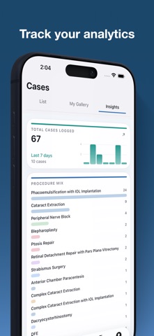 Blue Ledger: Surgical Case Log screenshot