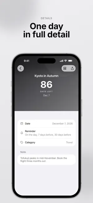 NiceDays - Minimal Countdown screenshot 3