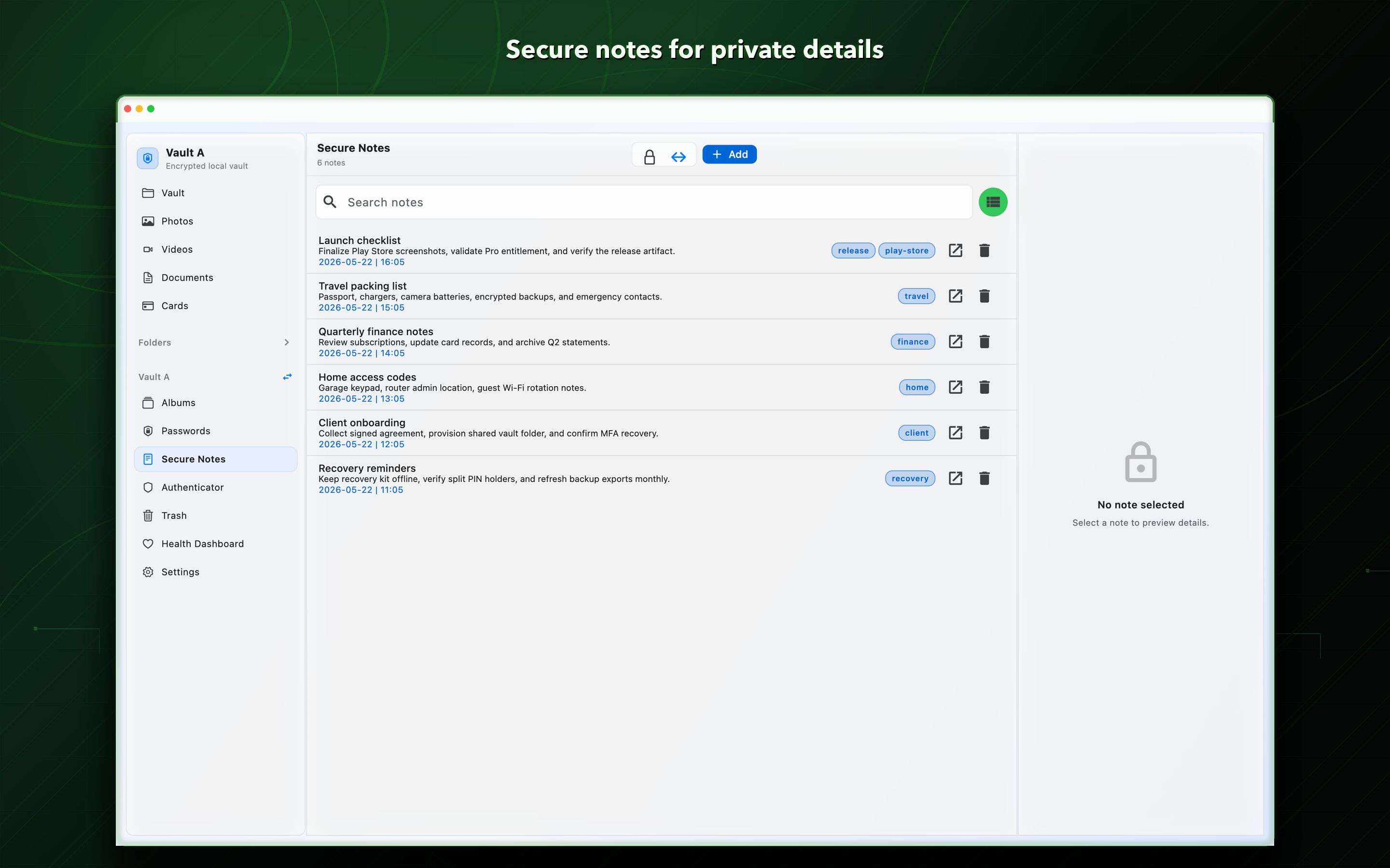 Krypt: Password & Secure Vault screenshot 24