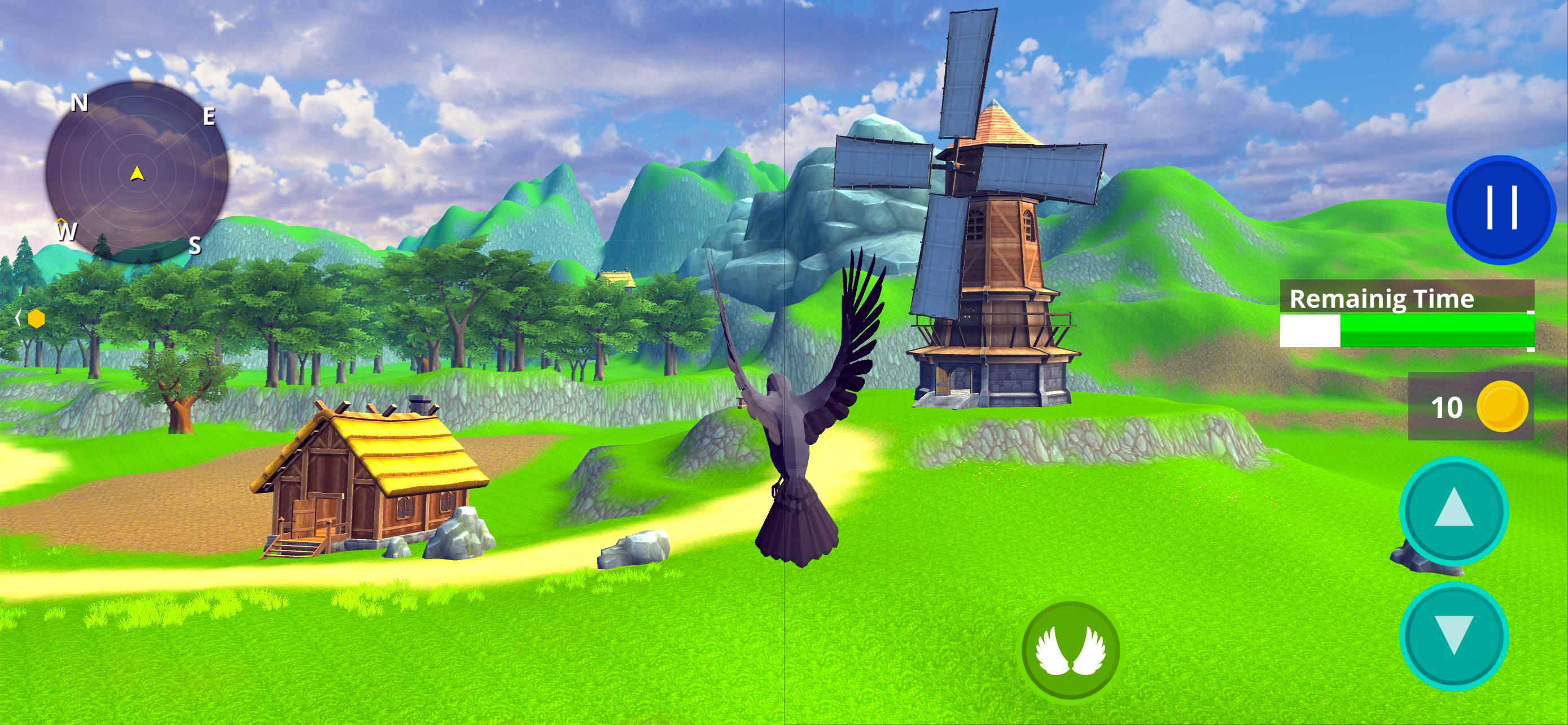Raven Crow Bird Simulator 3D
