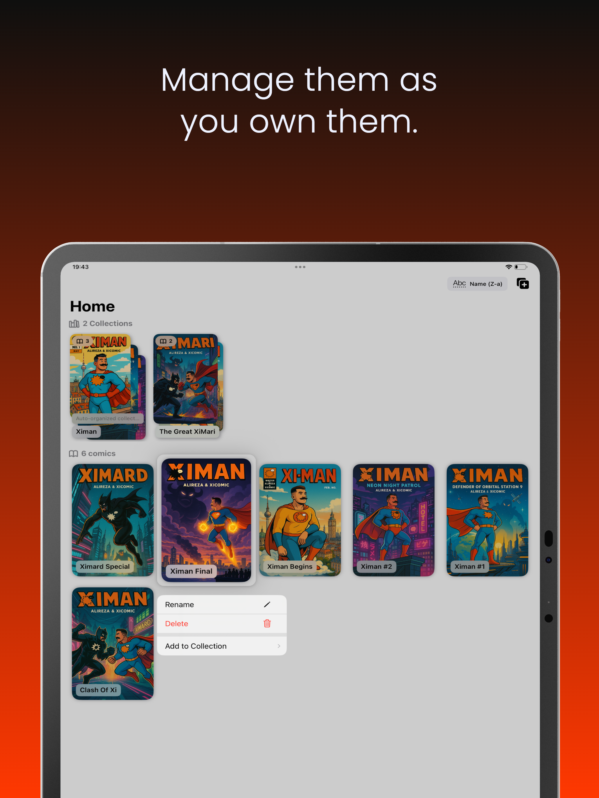 xiComic - Comic & Manga Reader screenshot 9