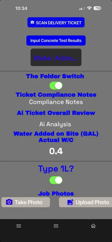 Concrete QC screenshot 2 of 3