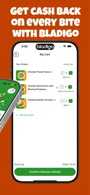 Bladigo - Food, Grocery & More screenshot 4