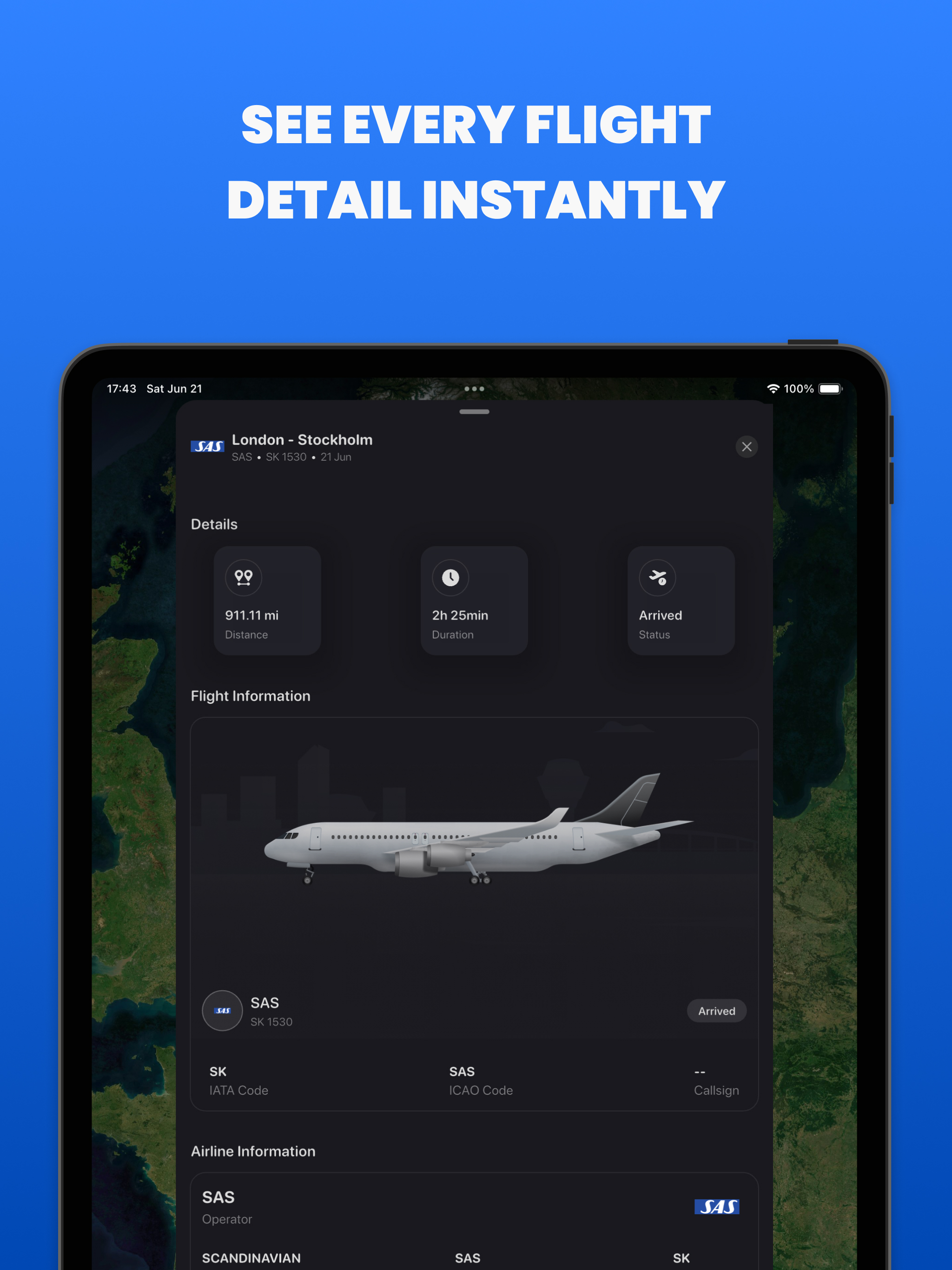 FlightsAround・Flight Tracker