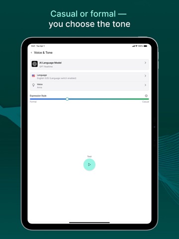 Safina AI - Call Assistant iPad screenshot