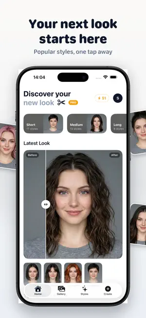 Hairstyle AI: Hair Makeover screenshot 2