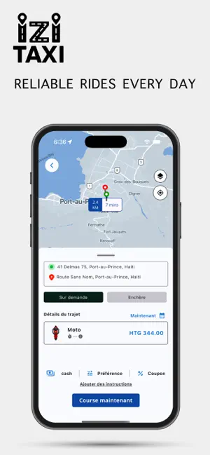 Izi Taxi - Fast & Safe Rides screenshot 4