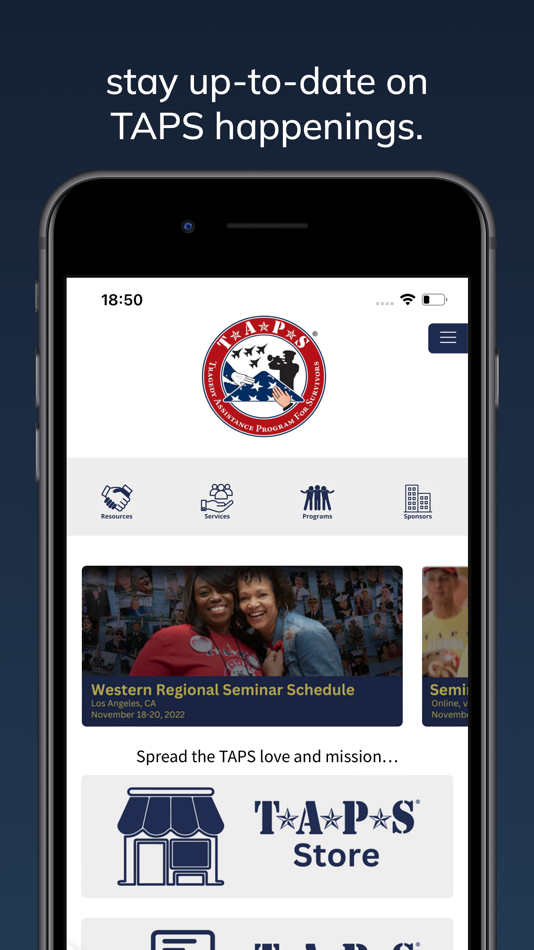 #3. The TAPS App (iOS) 由: TRAGEDY ASSISTANCE PROGRAM FOR SURVIVORS (TAPS)
