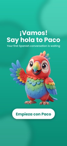 Hola Paco - Learn Spanish iPhone screenshot