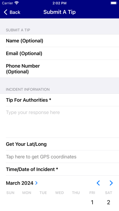 Opelika Police Department Screenshot