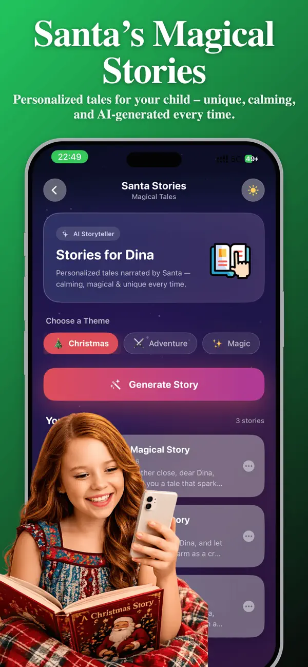 Screenshot #3 pour Call Santa Claus AI