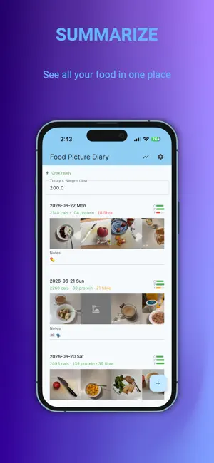 Food Picture Diary screenshot 4