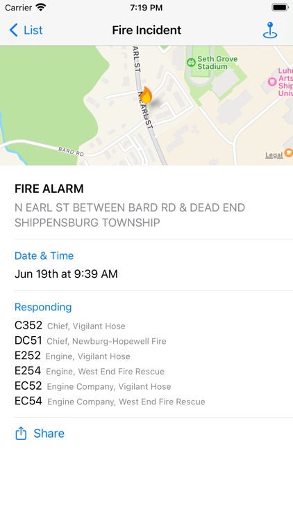 Cumberland County Incidents