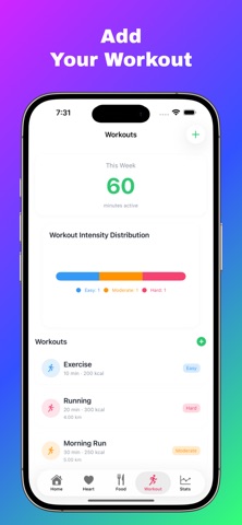 Hearty+Fitness iPhone screenshot 8