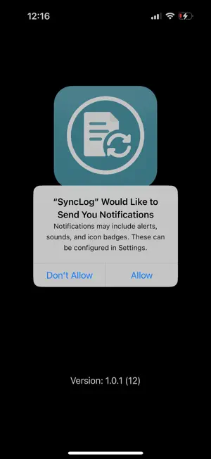 SyncLog screenshot 4