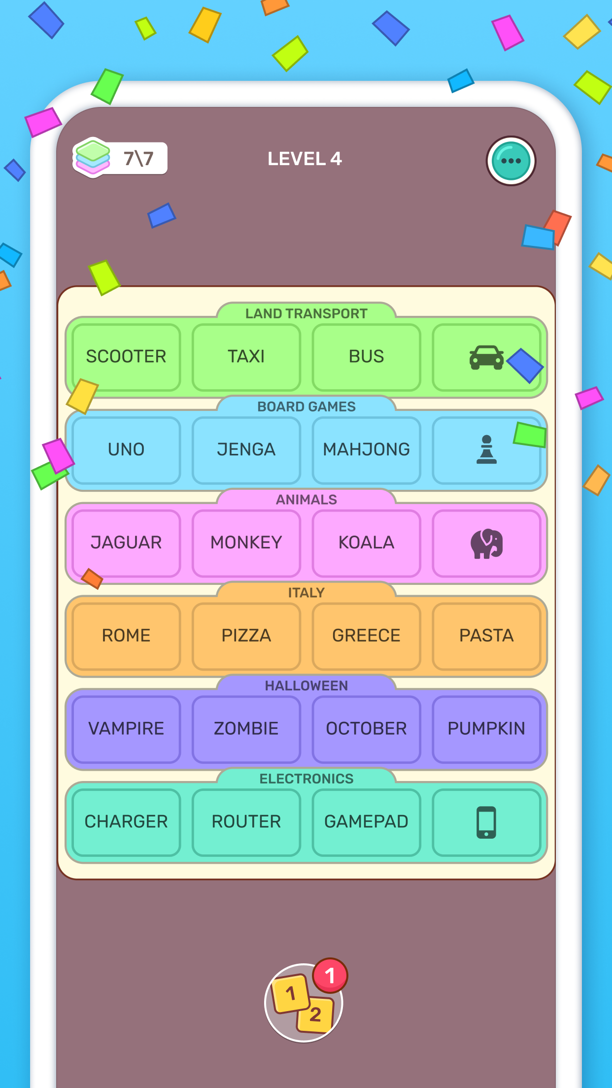 Connect Word Association Game screenshot 4
