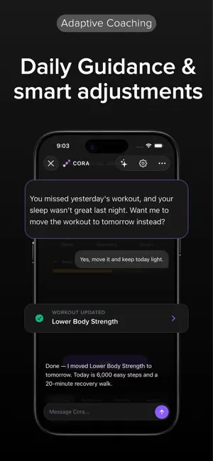 Cora - Personal Fitness Coach screenshot 4