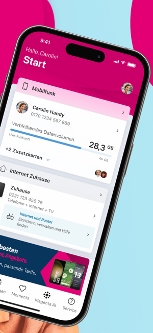 ‎MeinMagenta: Handy & Festnetz Screenshot