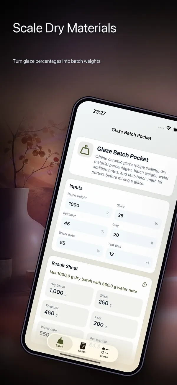 Screenshot #1 pour Glaze Batch Pocket