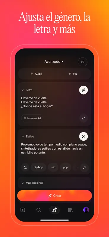 Suno - Creador de Canciones IA screenshot 2 of 6
